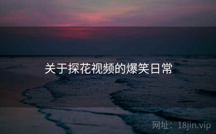 关于探花视频的爆笑日常 关于探花视频的爆笑日常