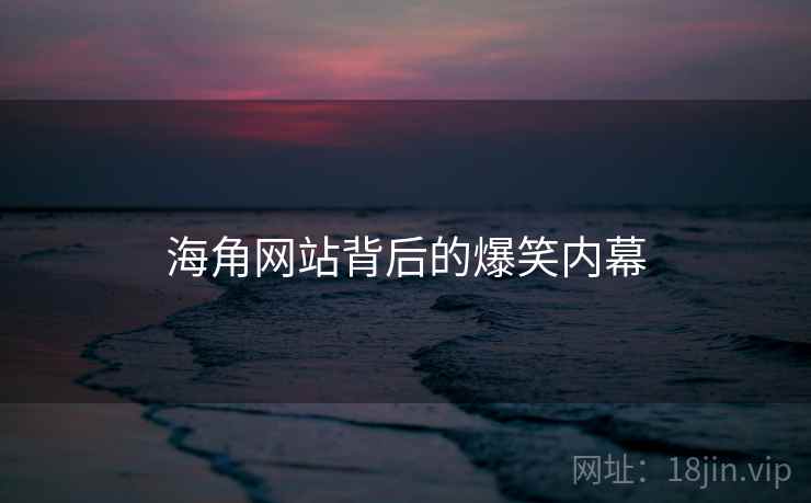 海角网站背后的爆笑内幕 海角网站背后的爆笑内幕