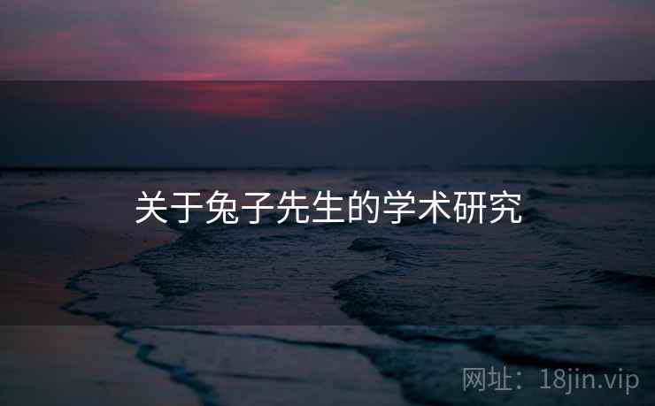 关于兔子先生的学术研究 关于兔子先生的学术研究