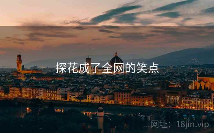 探花成了全网的笑点