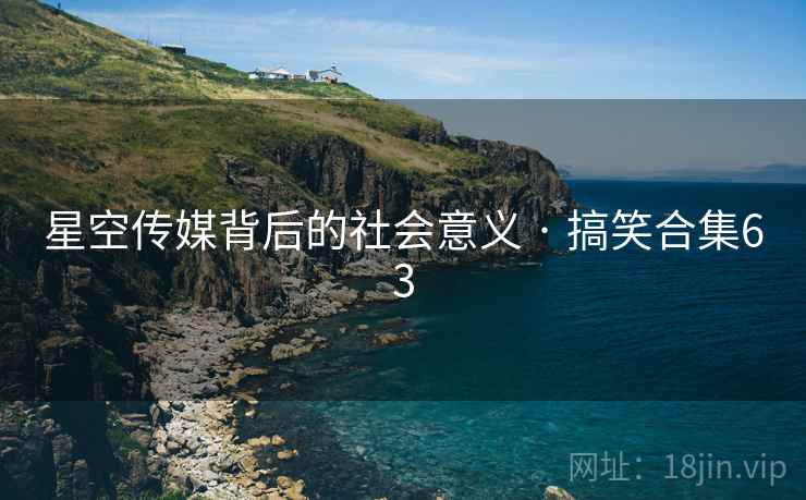 星空传媒背后的社会意义 · 搞笑合集63